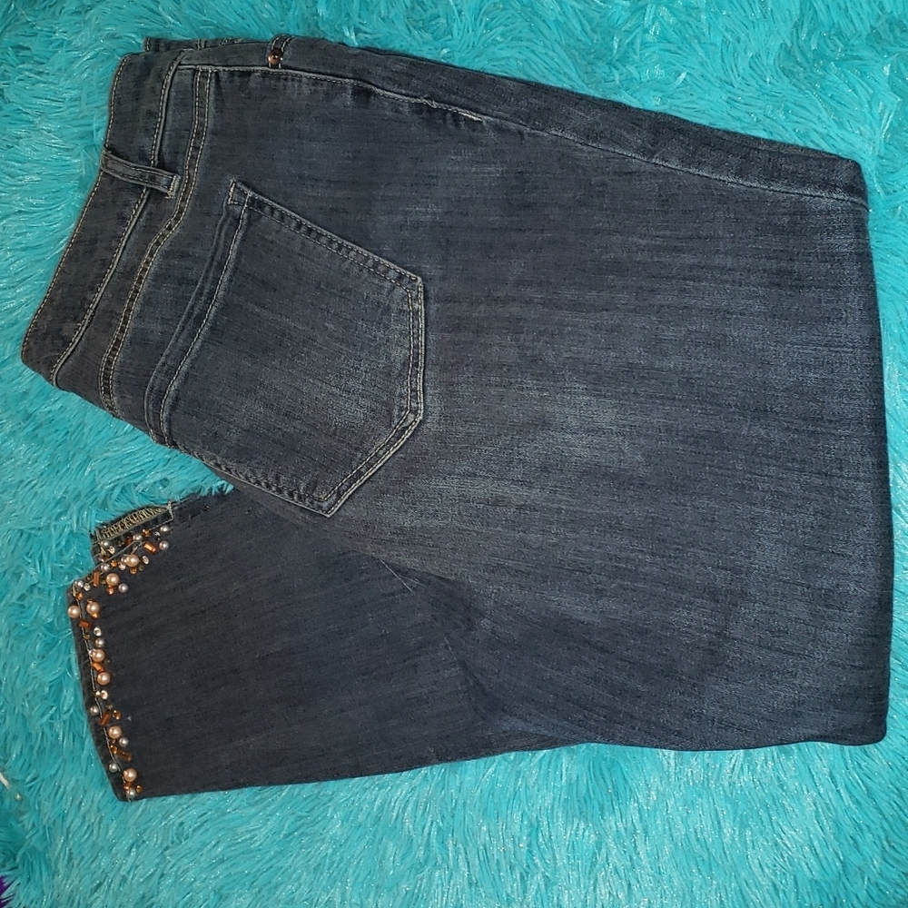 Lane Bryant high rise skinny